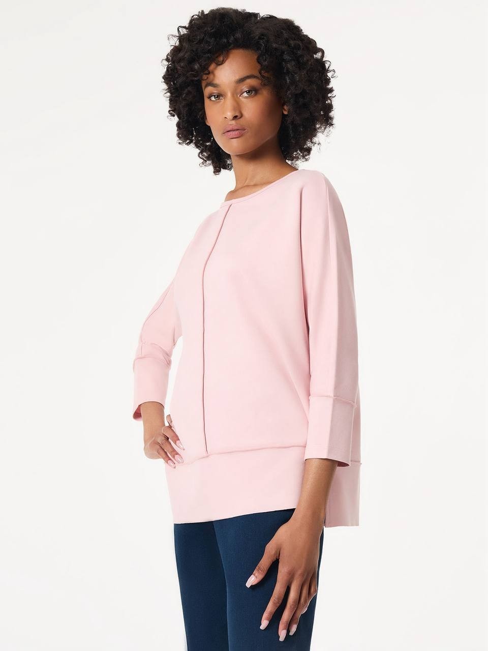 Jones New York Seam Detail Dolman Tunic Pink Size XS NWT $59.50 – Casual Chic