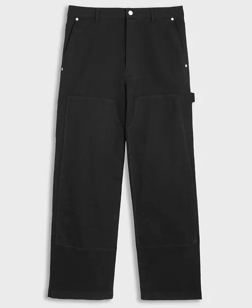 Mode of One Men’s Baggy Tapered Work Pants Black Size 38 NWT