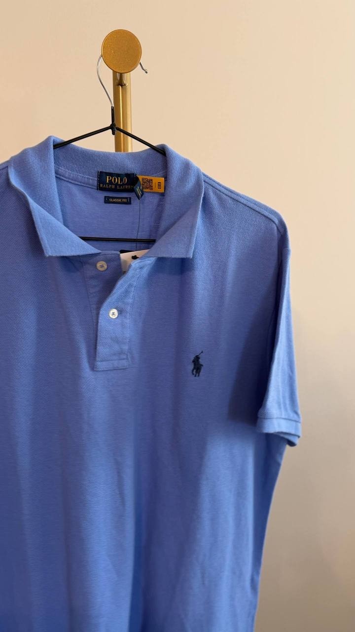 Polo Ralph Lauren Men’s Classic‑Fit Mesh Polo Shirt Blue XL $110 NWT