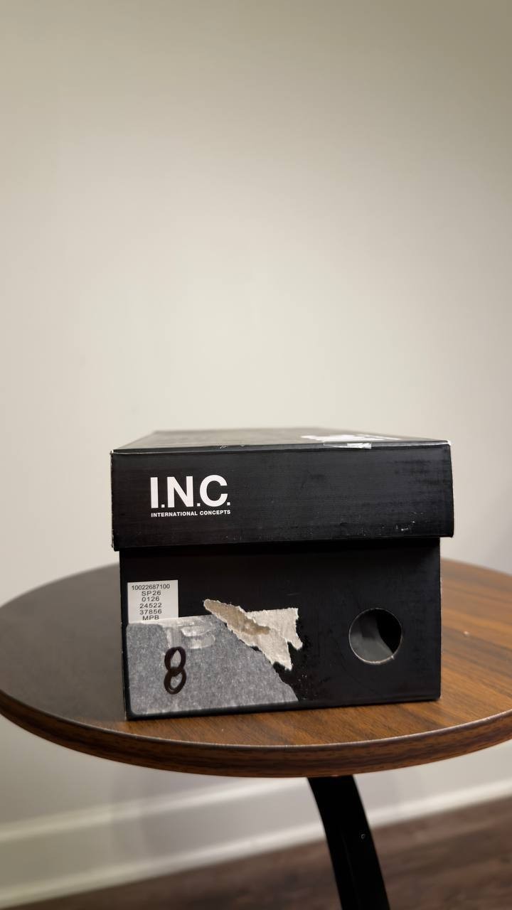 I.N.C.  International  Concepts  Sandals  Black  8  New  $69.90