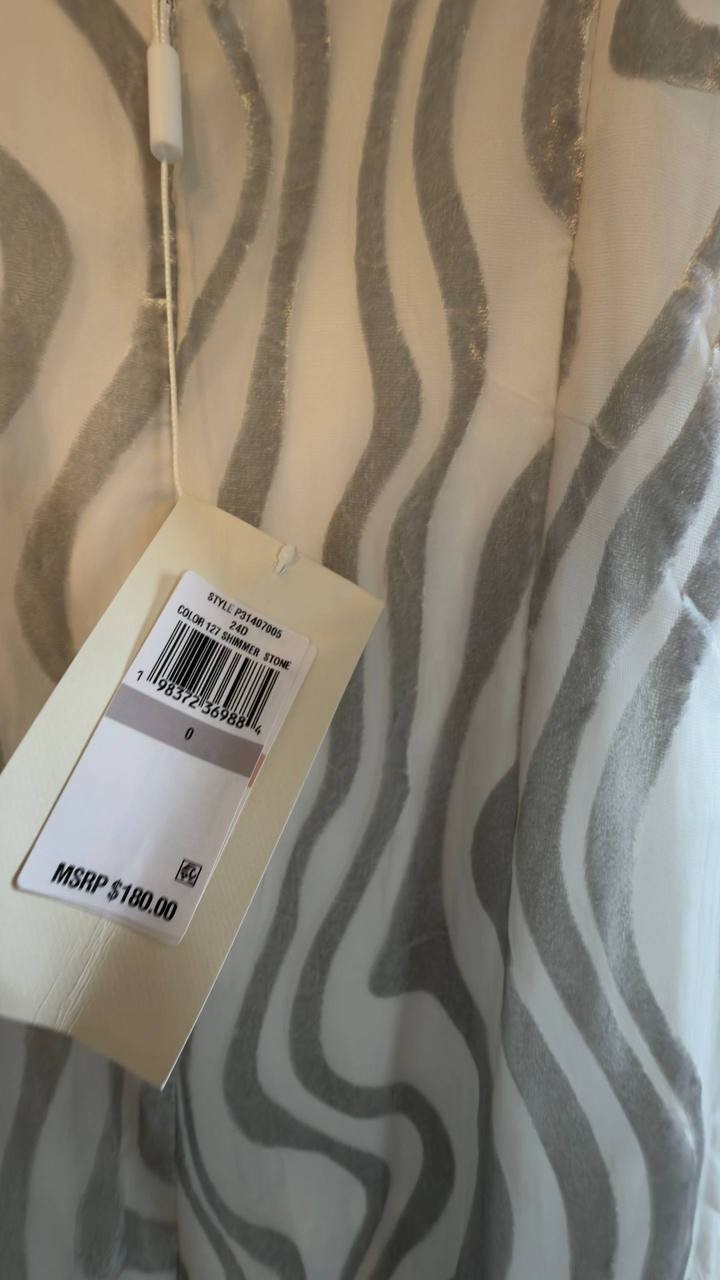 Parker Printed Sleeveless Maxi Dress Shimmer Stone 0 NWT $180