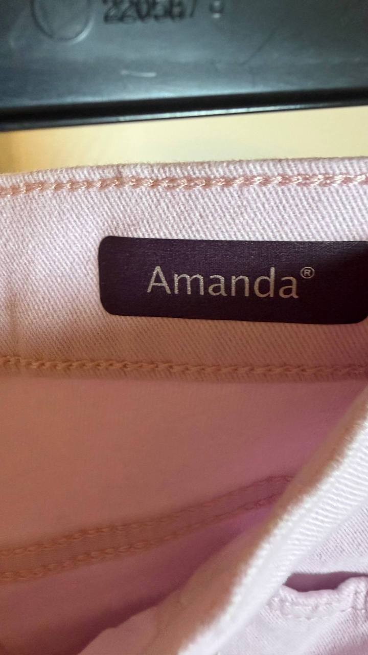 Gloria Vanderbilt Amanda Classic Jeans Soft Peony 14P NWT $48