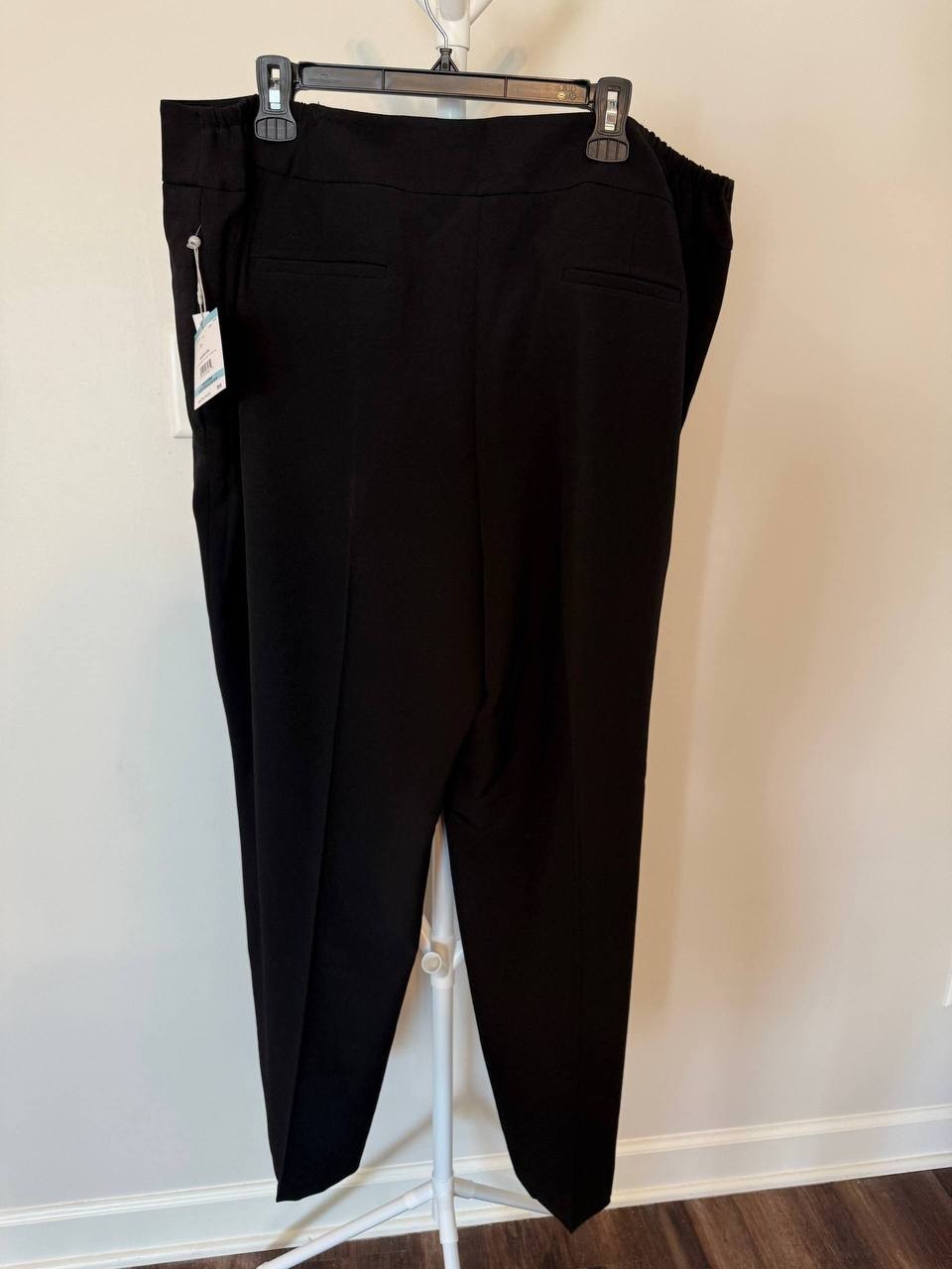 Kasper Stretch Crepe Wide‑Leg Trouser – Size 20 – NWT – $99