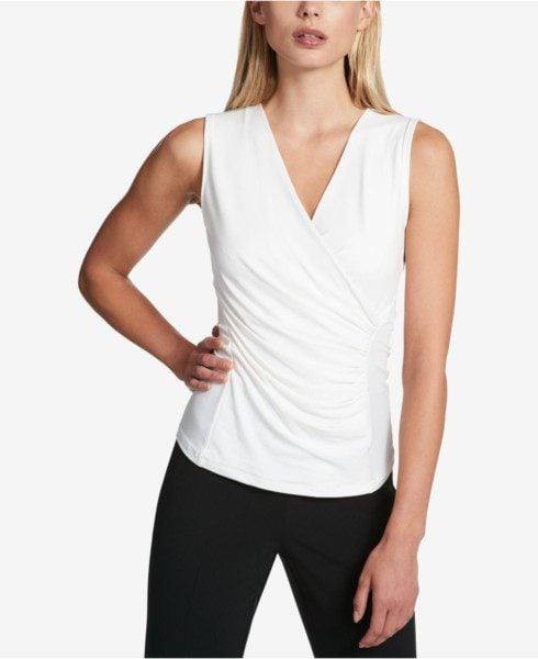 DKNY Sleeveless V-Neck Top – Size M – NWT