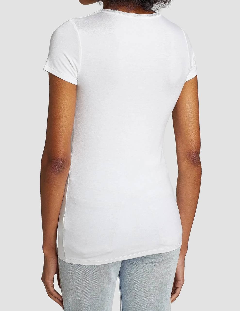 Majestic Filatures Soft Touch Crewneck T-Shirt White Size 1 NWT $180