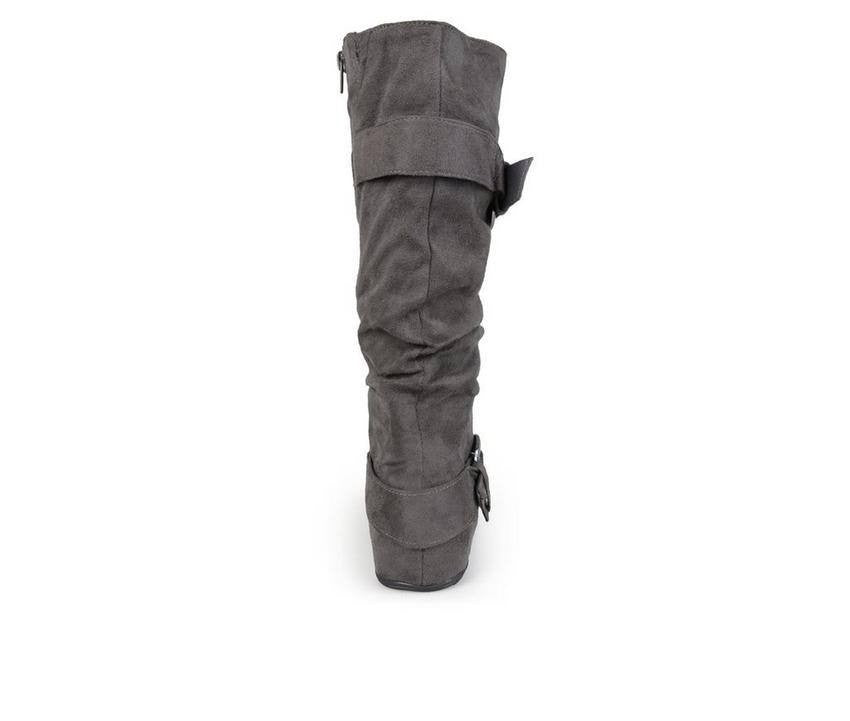Journee Collection Women’s Jester Wide Calf Boots Grey 10 MSRP $114.99 NWB