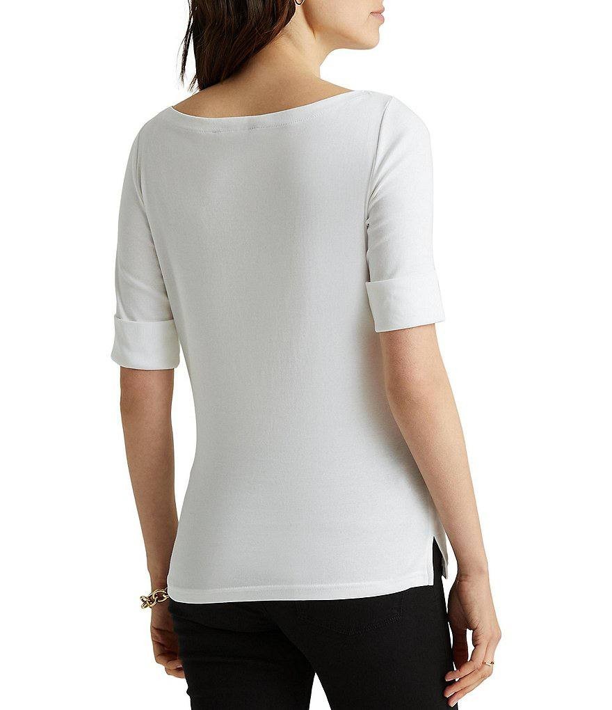 Lauren Ralph Lauren White Knit Top – Size L – NWT