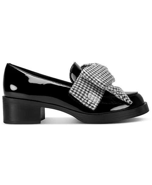 Karl Lagerfeld Slip-On Loafers Black/White Leather Size 11 New in Box $169