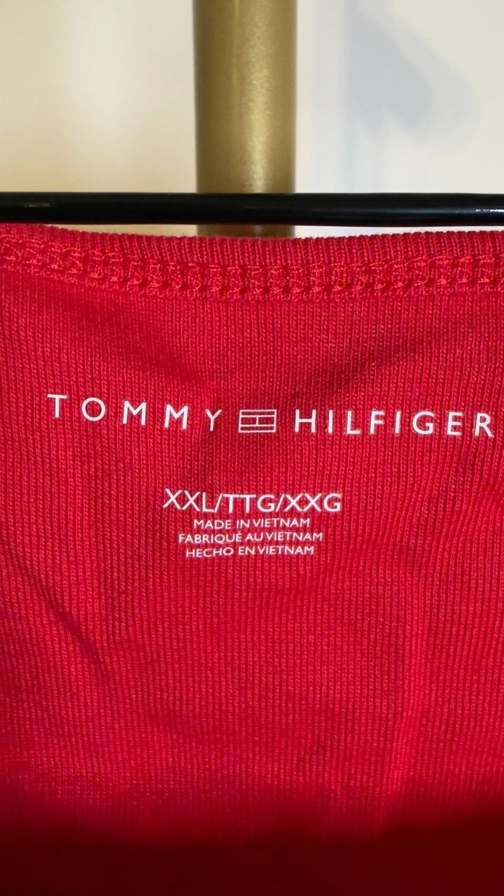 Tommy Hilfiger Red Sleeveless Ruffle Trim Top XXL NWT $49.50