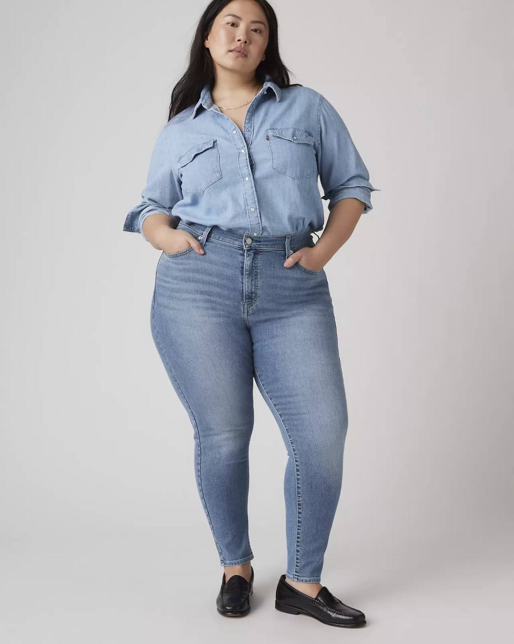 Levi’s 721 High Rise Skinny Women’s Jeans Blue 24W NWT $69.50