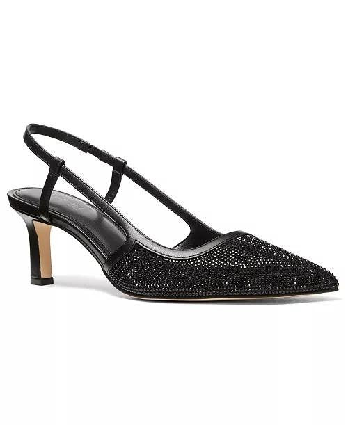 Michael Michael Kors Sling Pumps Black 9 M Pre-Owned Excellent $150.00