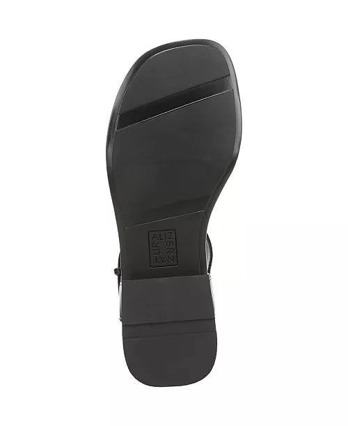 Naturalizer  Footbed  Sandals  Black  8.5M  New  $110