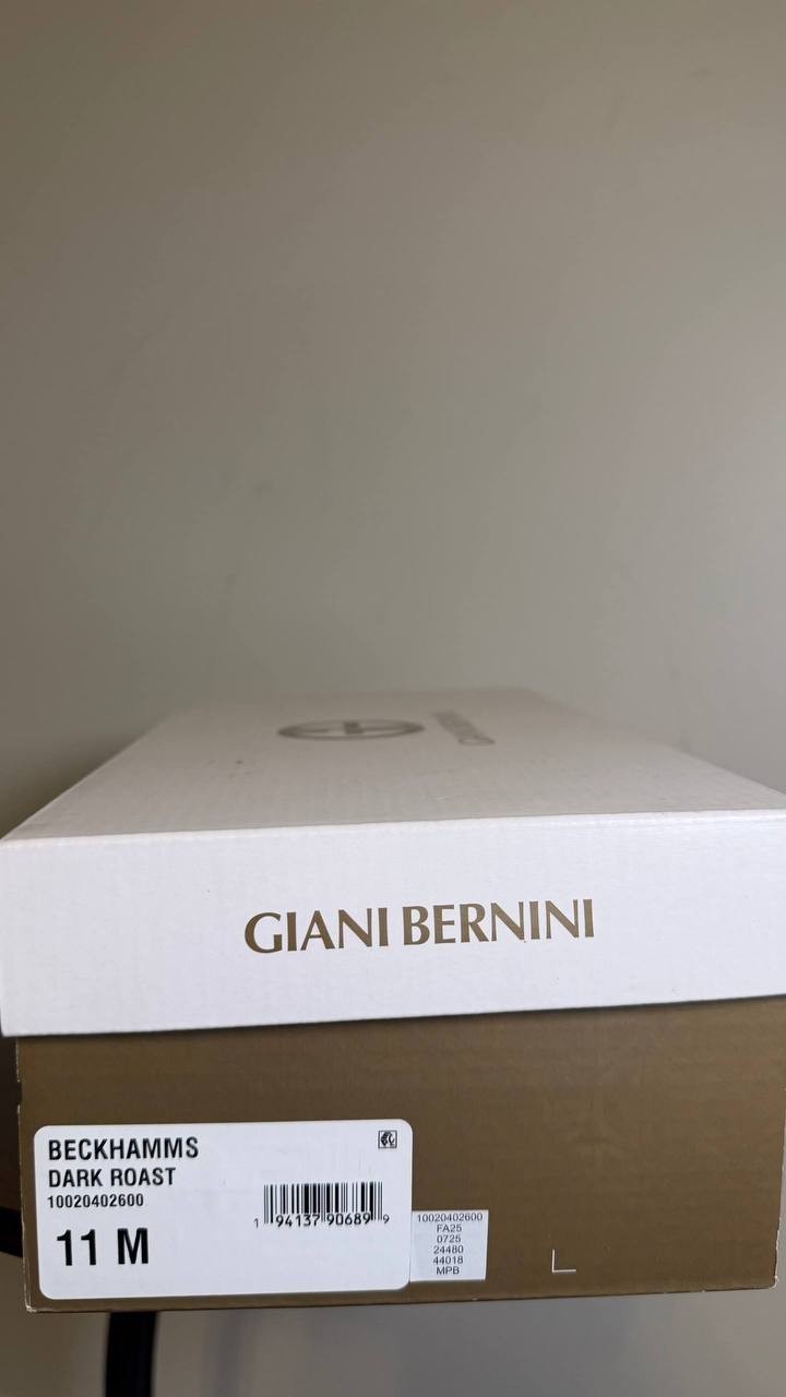 Giani Bernini Dark Roast Suede Loafers 11M NIB MSRP $89.90