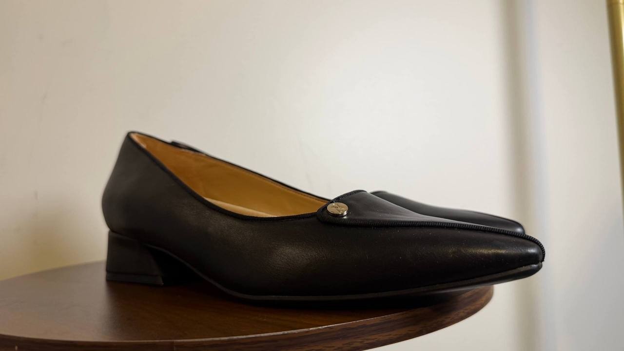 Naturalizer Black Synthetic Low Heel Pumps 10M NIB $110