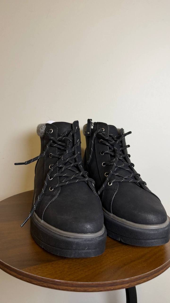 Dr. Scholl’s Nice Day Max Alpine Booties 11M Black Water‑Resistant NIB msrp$125