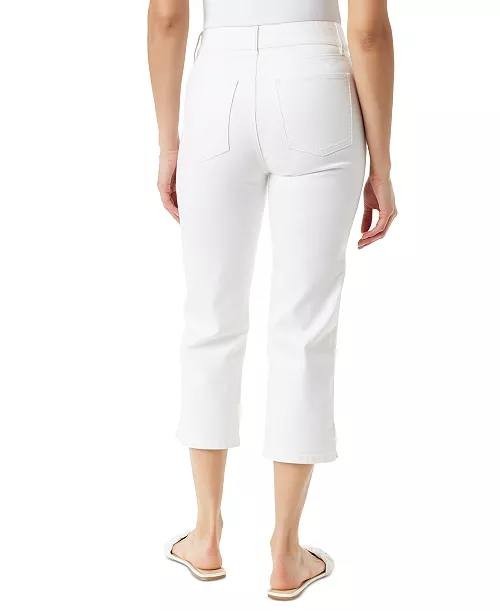 Gloria Vanderbilt Capri Jeans Shape Effect Pull-On Blue 10 NWT