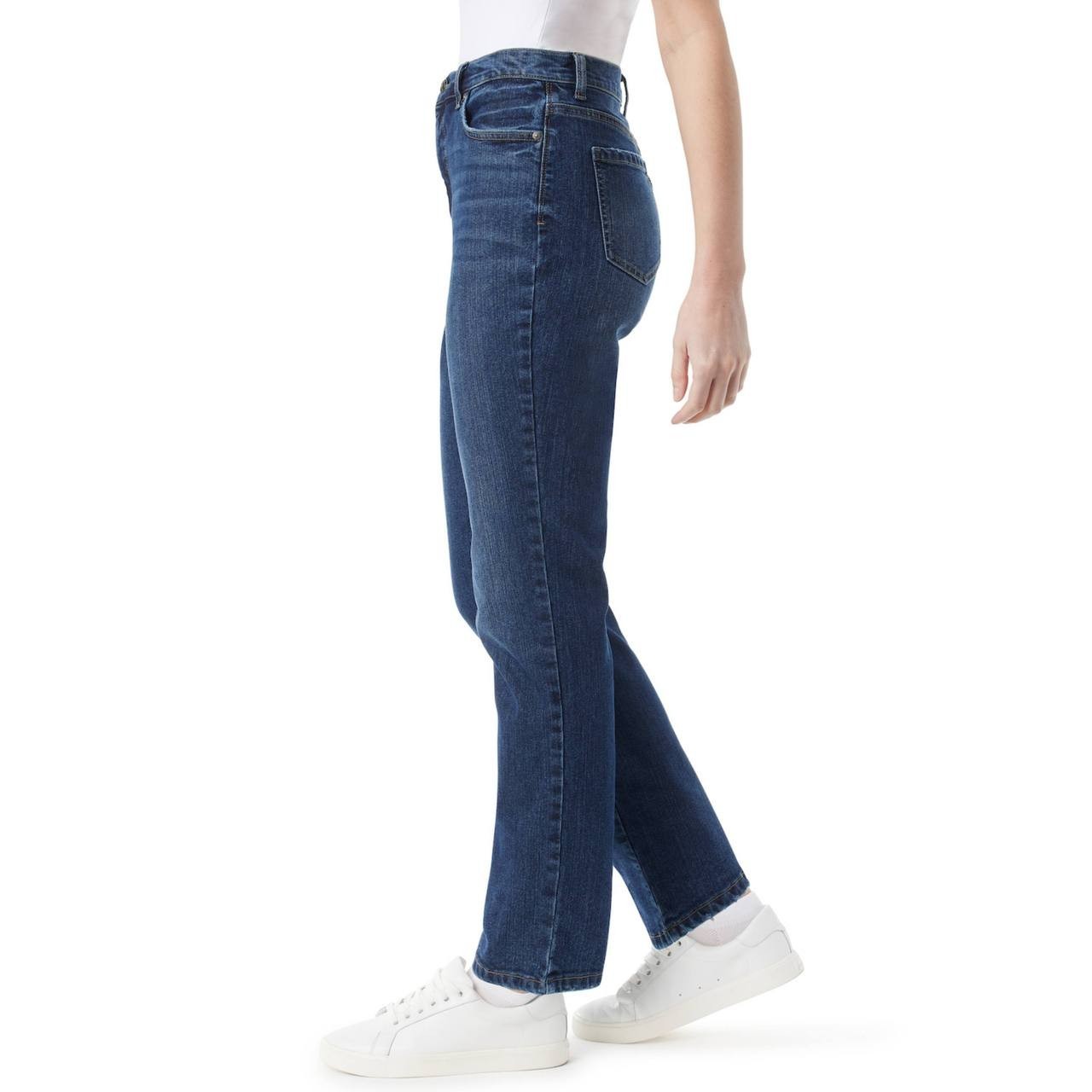 Gloria Vanderbilt Women’s Amanda High Rise Tapered Leg Jean Tisdale Size 16P NWT