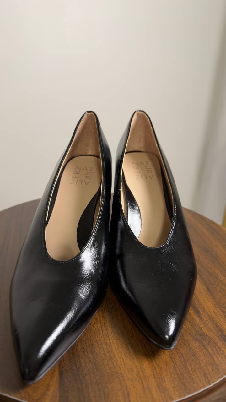 Naturalizer  Block  Heel  Pumps  Black  8.5  M  New  $110