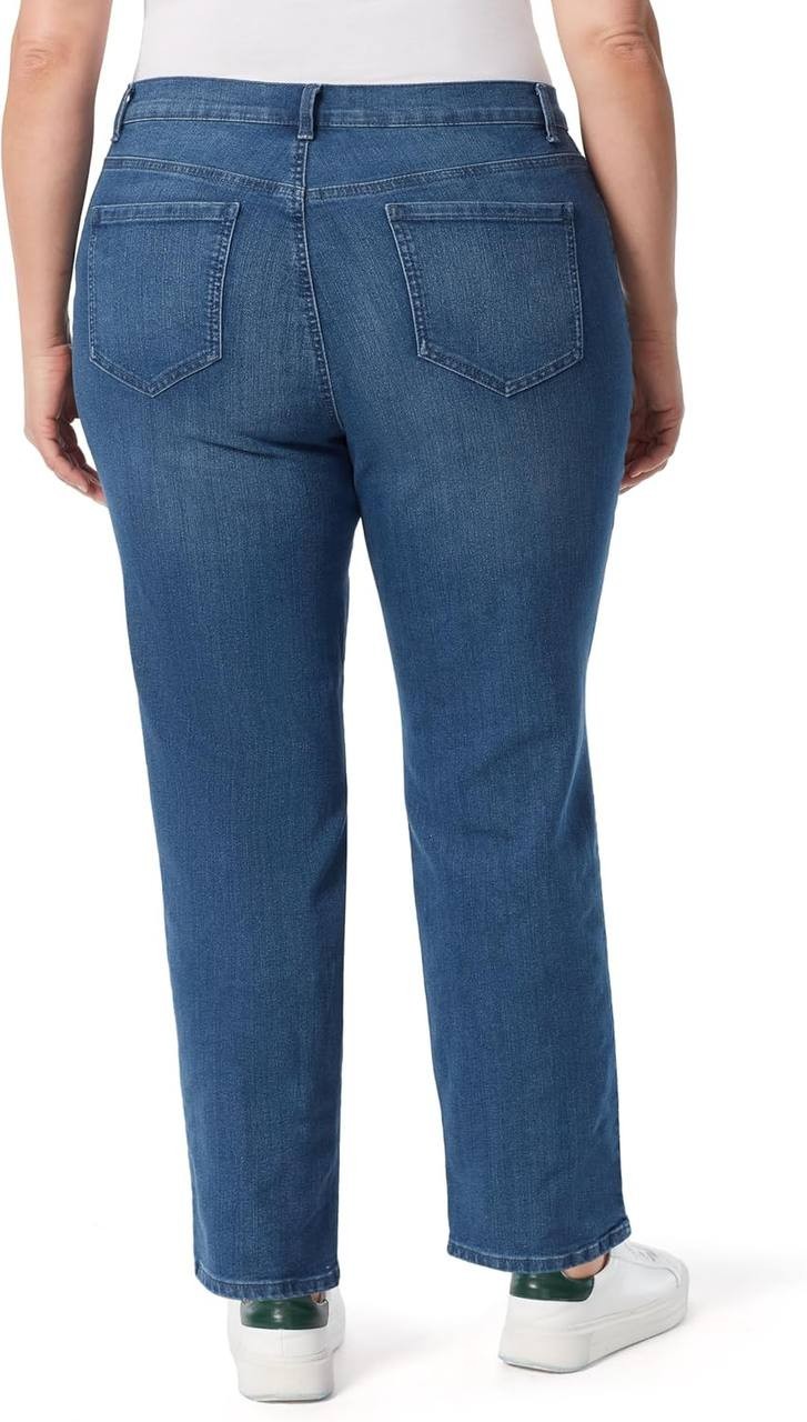 Gloria Vanderbilt Women’s Plus Amanda Jean Frisco 16W $56 NWT