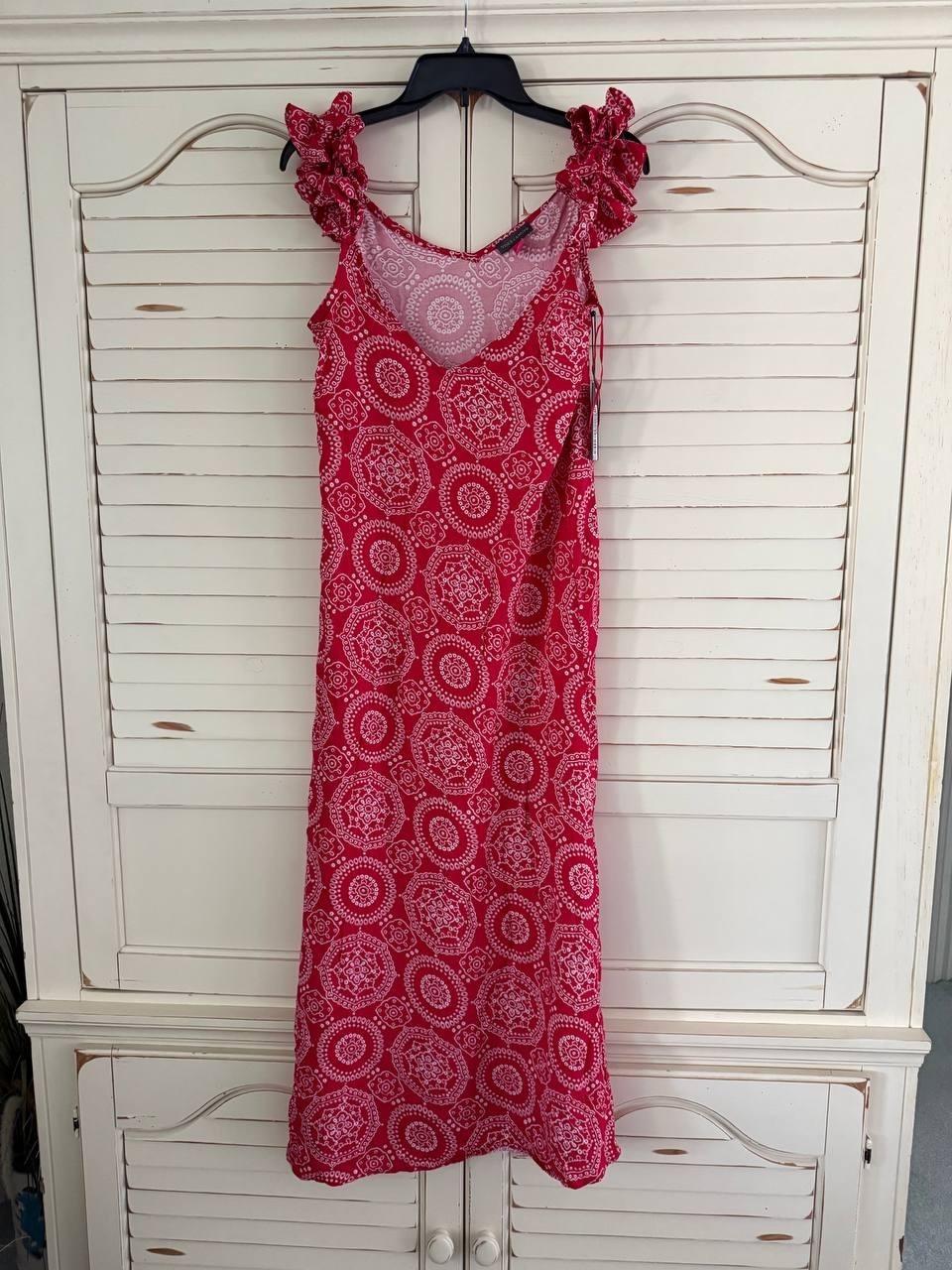 Vince Camuto Medallion-Print Sleeveless Maxi Dress – Size XS