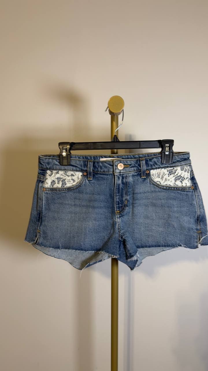 GUESS Shorts Denim 27 Pre-Owned Excellent $98.00