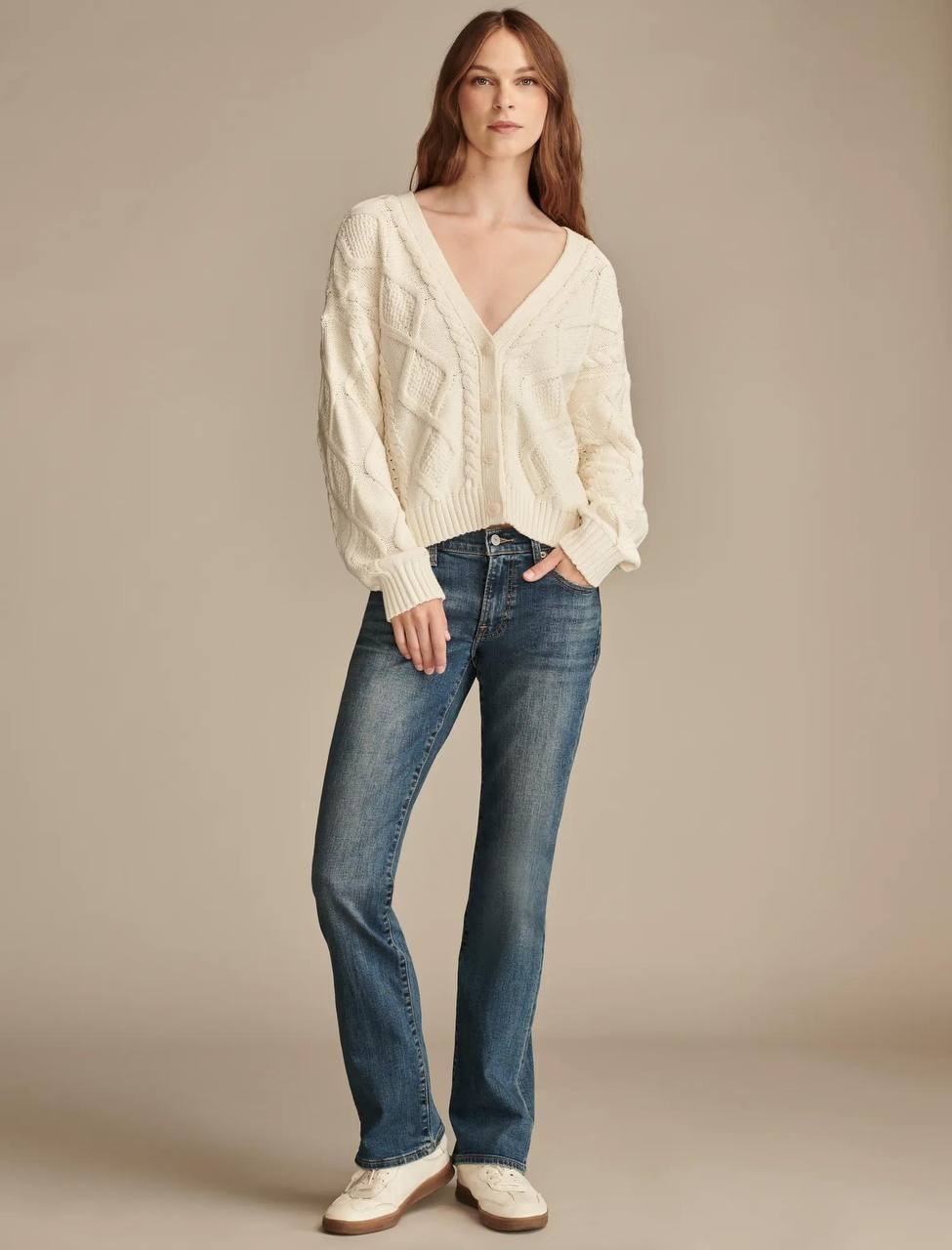 Lucky Brand Sweet Boot Jeans Ocean Road Wash Mid-Rise Bootcut, Size 10, NWT