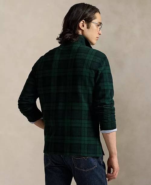 Polo Ralph Lauren Big & Tall Estate‑Rib Quarter‑Zip Pullover Green 3XB NWT $145