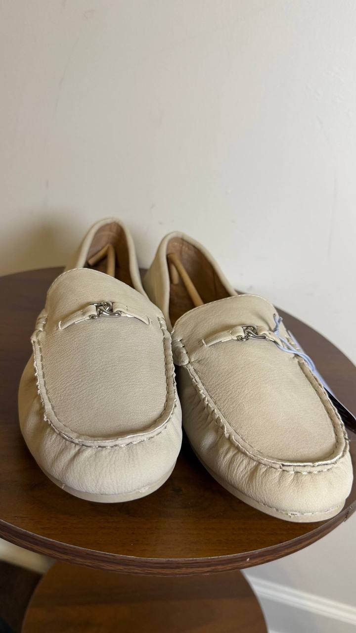 Aerosoles Women’s Loafers 8.5W Beige Faux Nubuck – New in Box MSRP $89