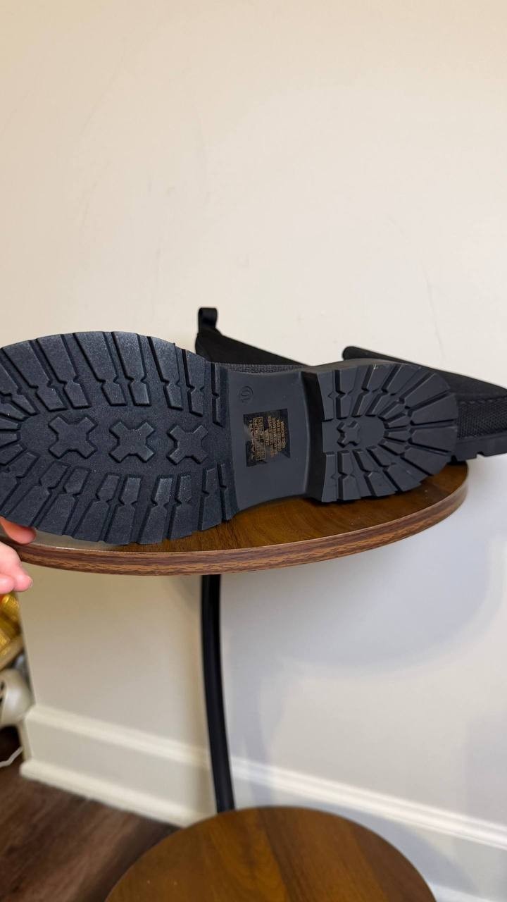 Tahari Black Knit Polyester Slip‑On Loafers 10M New in Box MSRP $70
