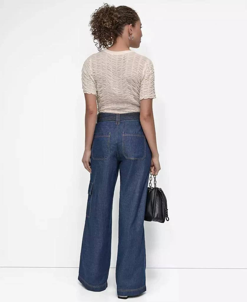 DKNY Women’s Textured Top – Size S – NWT – $89
