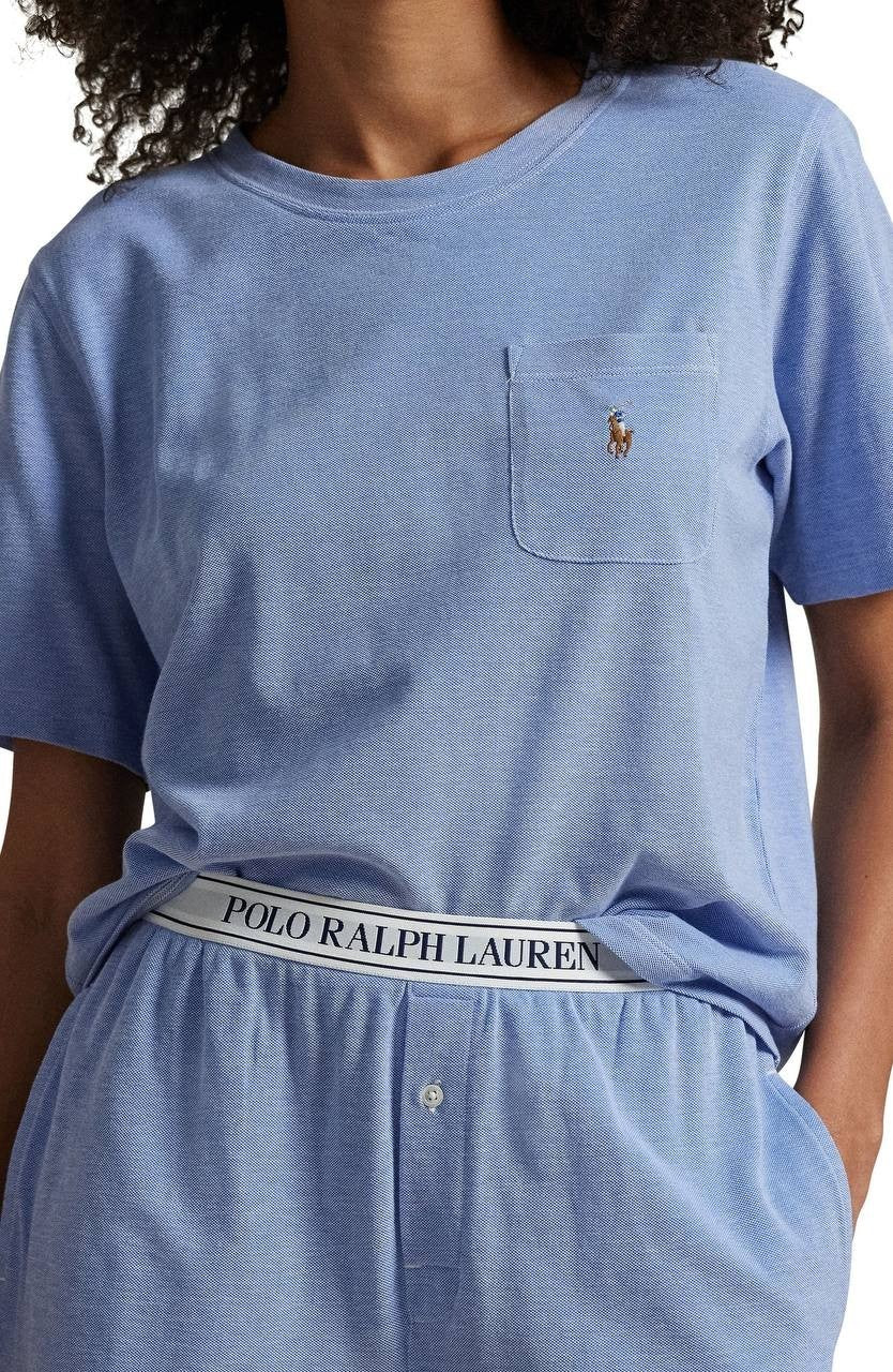 Polo Ralph Lauren Women’s Lounge Shorts Blue XL Cotton Sleep Shorts Logo