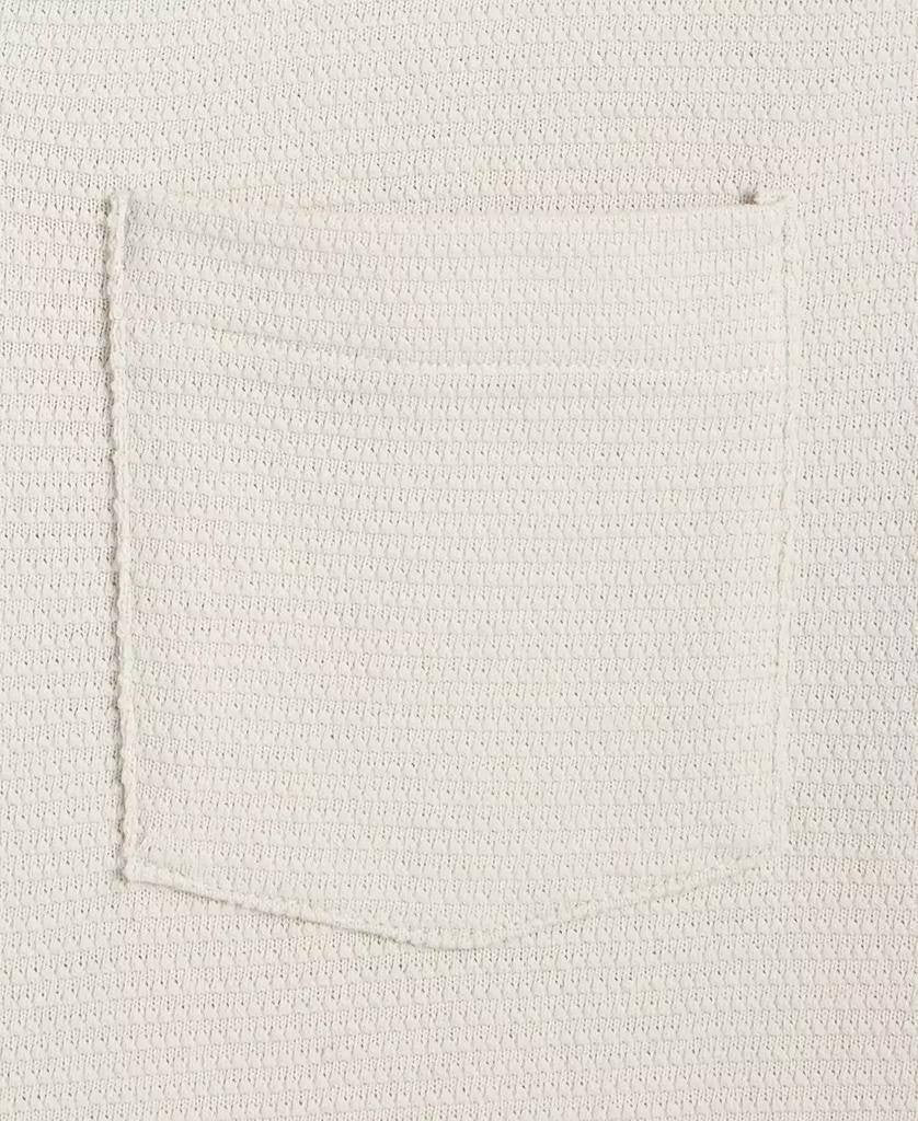 Mode of One – Men’s Textured Knit Open‑Collar Shirt – S – NWOT – $49.50