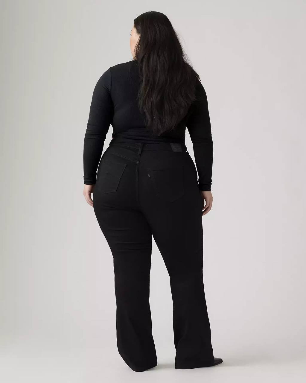 Levi’s 725 High Rise Bootcut Jeans Plus Size Black 18W NWT $75