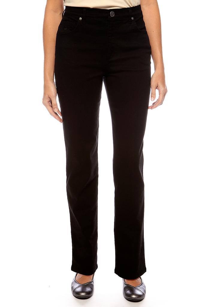 Gloria Vanderbilt Women’s Amanda Classic Fit Jeans Black 4P $48 NWT