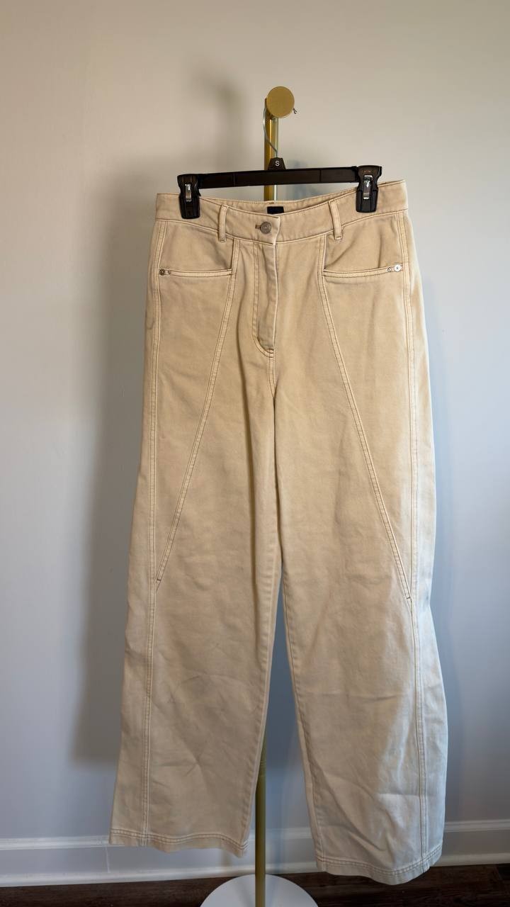 Boss Marlina Cotton Utility Pants Rust 4 NWT $179