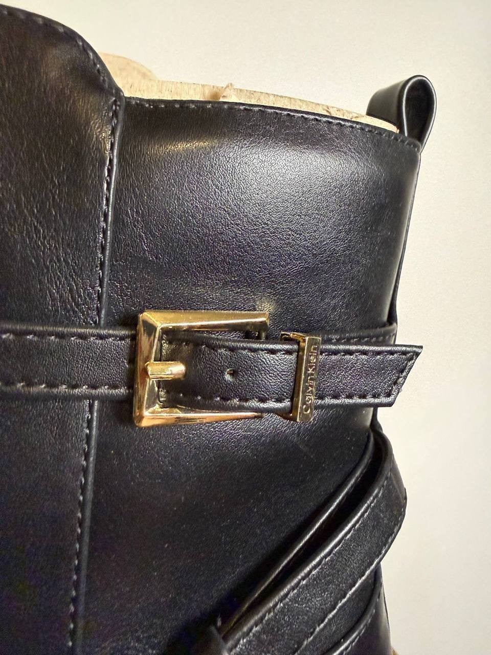 Calvin Klein “Jasen” Dress Boots – Size 10M – Black –$139 NIB-