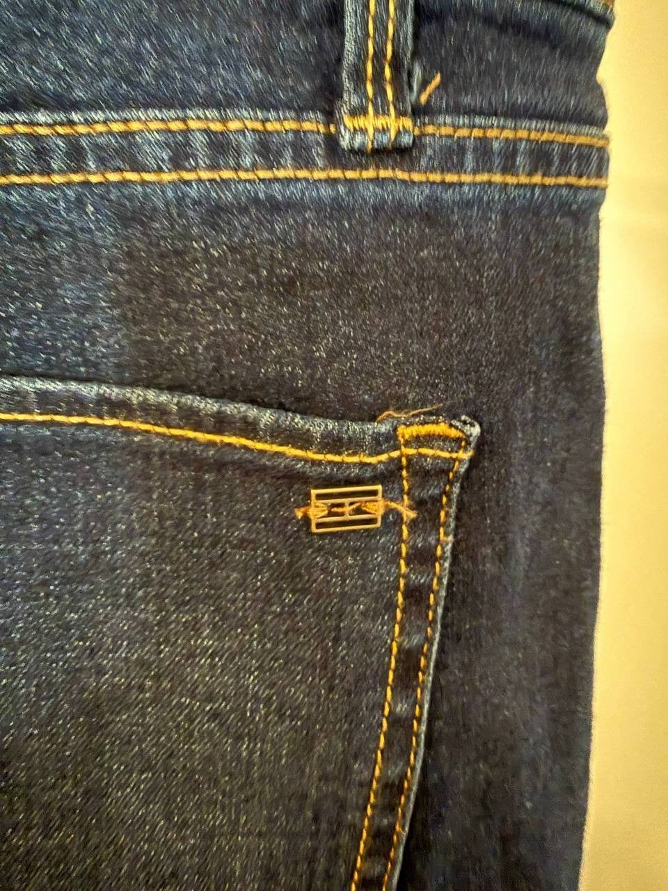Tommy Hilfiger Side-Button Denim Shorts – Size 16 – NWT – $54.50