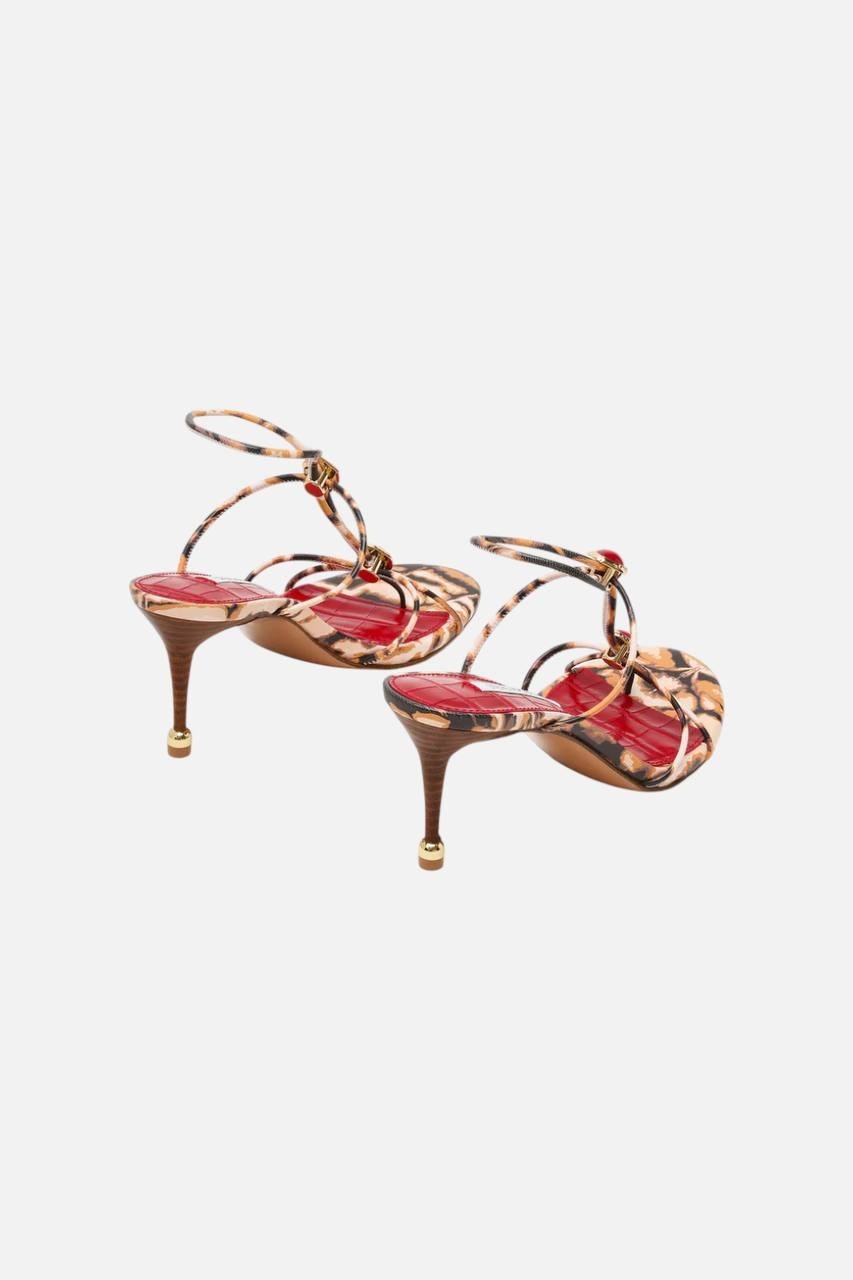 Steve  Madden   Heeled  Sandals  Red/Brown   8M  New  With Box  $130