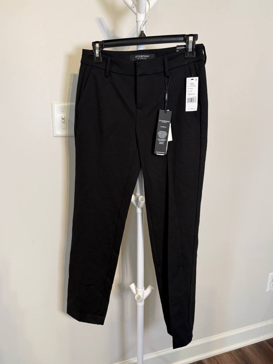 Liverpool Kelsey Trouser – Size 0/25 – NWT – Black – $98