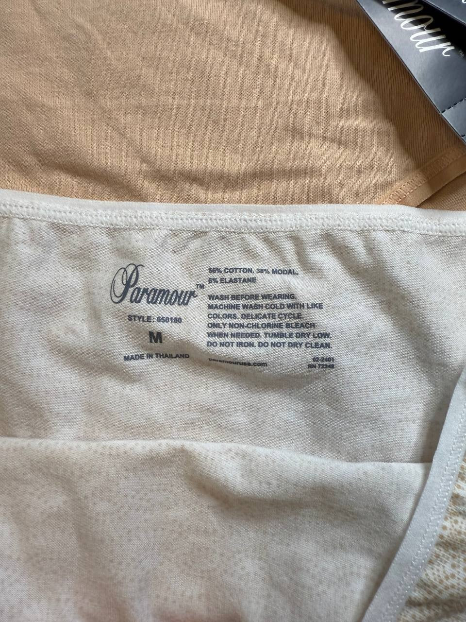 Lot of 2 Paramour Women’s Brief Panties – Size M – Soft Cotton Modal Blend