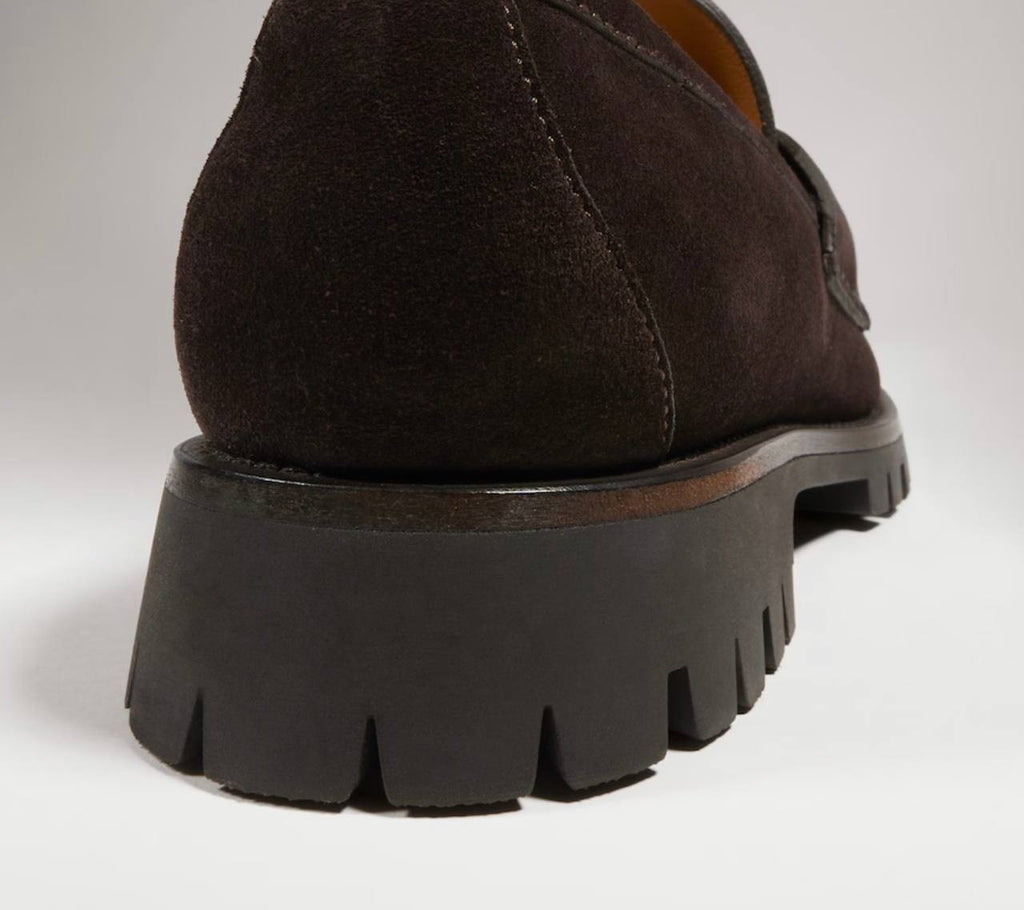 Gucci Women’s Horsebit Loafer Dark Brown Suede 8.5 New in Box $1270
