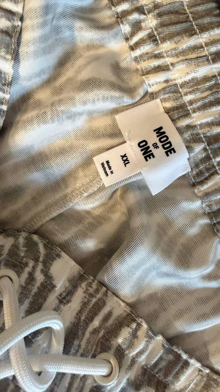 Mode of One Men’s Geo‑Print Twill Shorts Relaxed Fit XXL $49.50 NWT