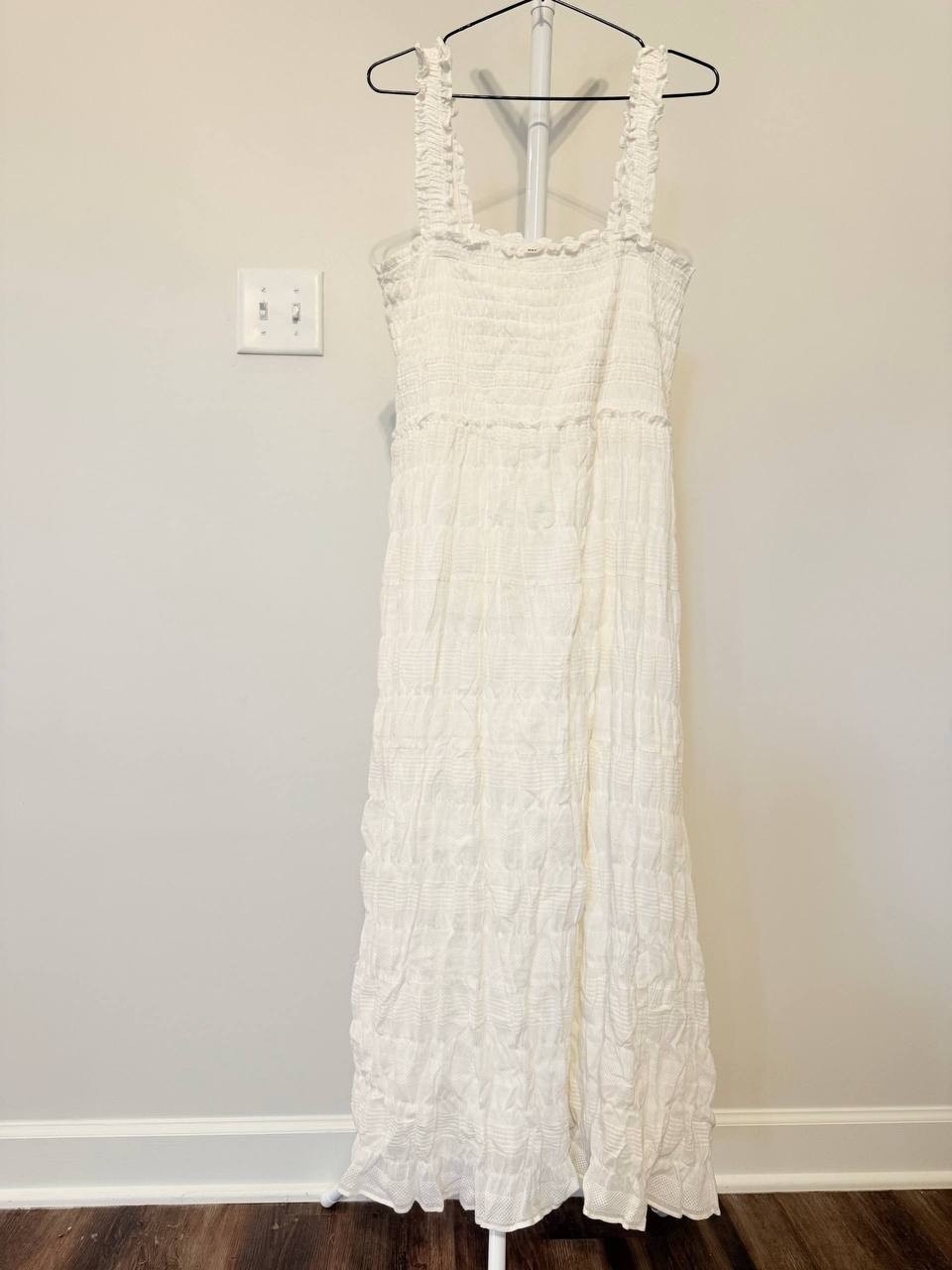 Max Studio Sleeveless White Maxi Sundress – Size XL – NWT – $148