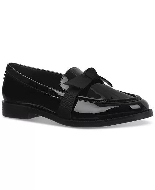 On•34th Women’s Bow Loafers 6.5M Black Man-Made – New in Box MSRP $69.90