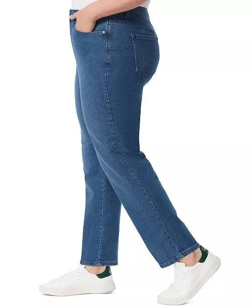 Gloria Vanderbilt Amanda Jeans 12PS Blue Petite Short High Rise Stretch Classic