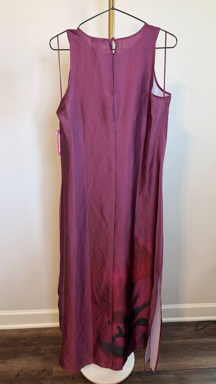 Vince Camuto Women’s Maxi Dress Sweet Plum Sleeveless Size S NWT$99(some snags)