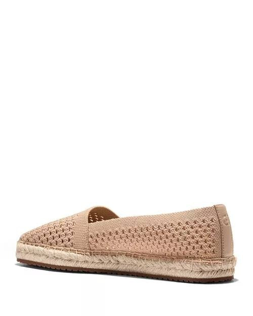 Cole Haan Keely Espadrille Flats–Soft Buff–Size 11B–Polyester/Leather–New in Box