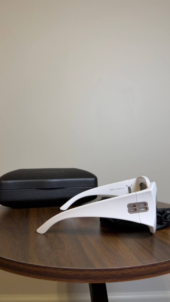 Balenciaga Sunglasses White/Grey OS NWOT $640.00