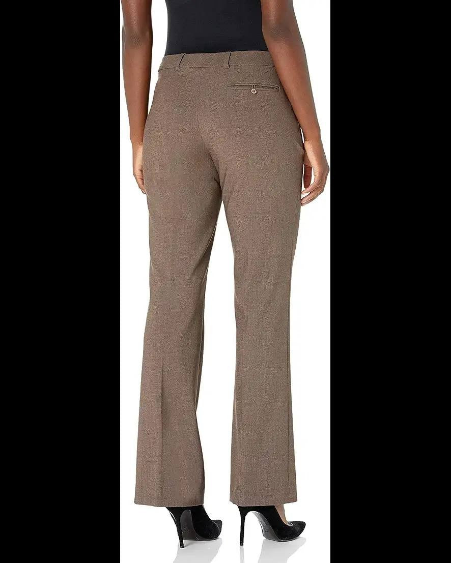 Calvin Klein Modern Fit Lux Pant with Belt – Size 10P – Pre‑Owned – $89