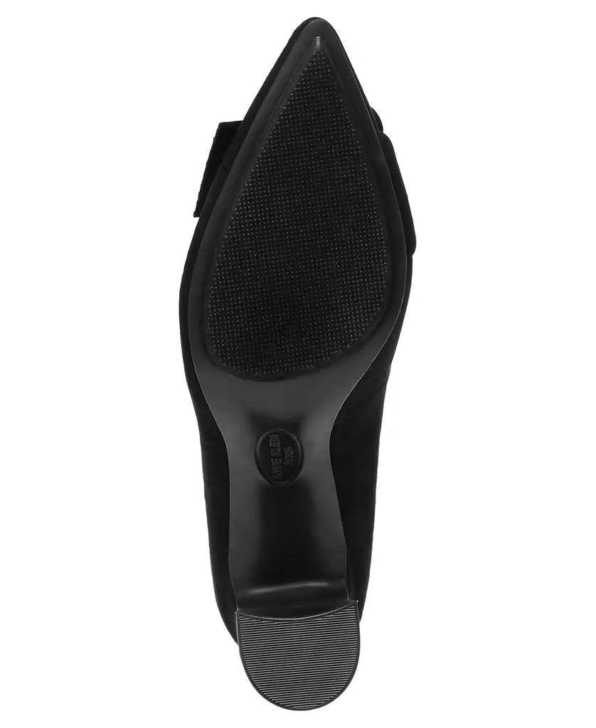 Anne Klein Slip‑On Pumps 9.5M Black Man‑Made New in Box MSRP $89
